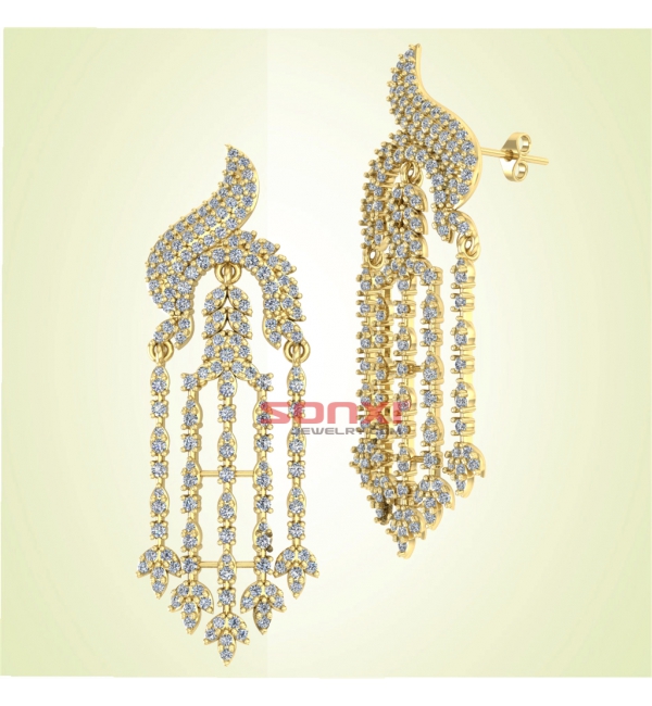 CHEAP PLATED CAMBODIA EARRINGS
