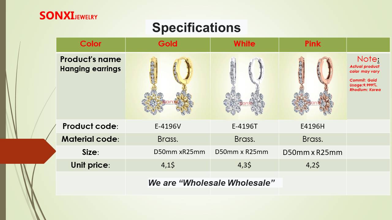 QUALITY JEWELRY SHOCKING EARCHINGS